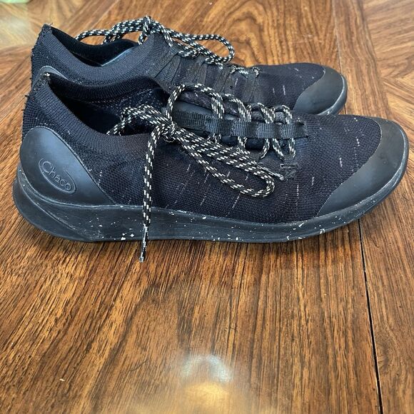 Chaco Women’s Size 8 Scion Black Mesh Hiking Sneakers Shoes - Picture 2 of 10
